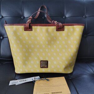 Dooney and Bourke Coated Cotton Gretta Shoulder Bag